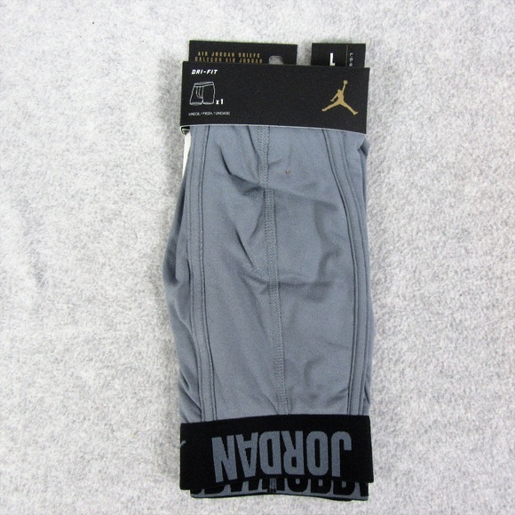 Nike Air Jordan Boxer Briefs Dri-Fit Gray - Picture 3 of 4